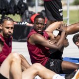 Denis Zakaria s'est blessé et a dû quitter le rassemblement de l'équipe de Suisse KEYSTONE/JEAN-CHRISTOPHE BOTT